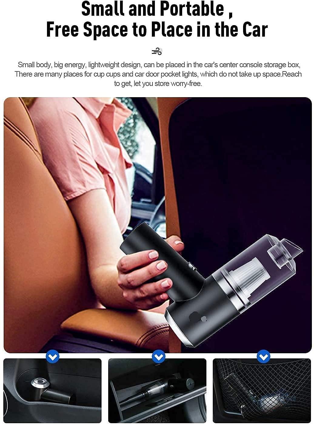 CleanCar™ Portable Car Vacuum Cleaner